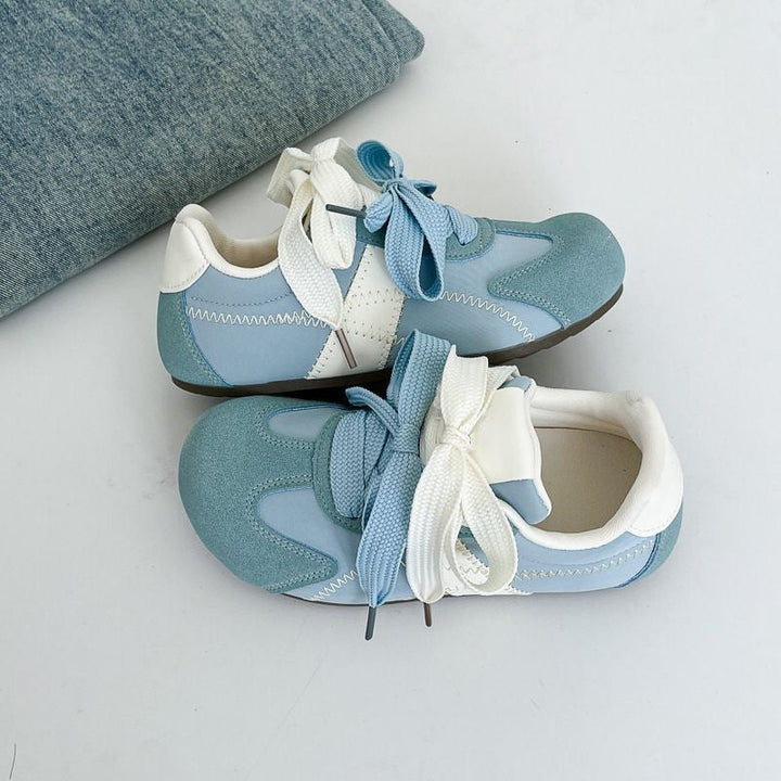 Damen modische Sneakers mit besonders weichem Obermaterial und einstellbarem Klettverschluss Drune