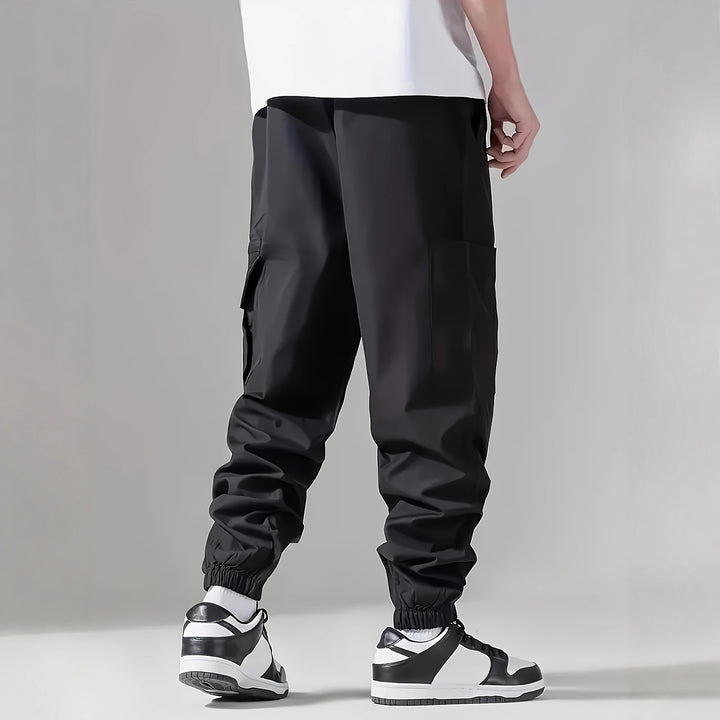 Herren Cargo-Hose mit elastischem Bund Drune