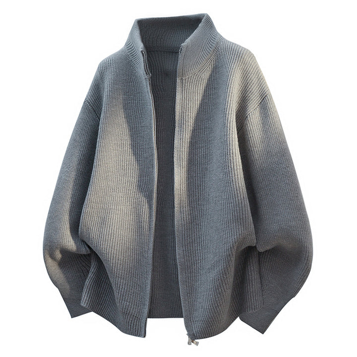 Damen Modische Oversized Strickjacke Drune
