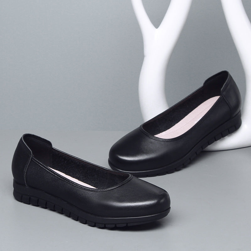 Damen Bequeme Ballerinas mit flexiblem Fußbett und rutschfester Sohle Drune