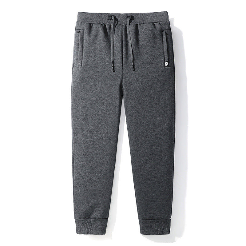 Herren Minimalistische Tech-Jogginghose mit Slim-Fit, Elastikbund und verdeckten Reißverschlusstaschen Drune