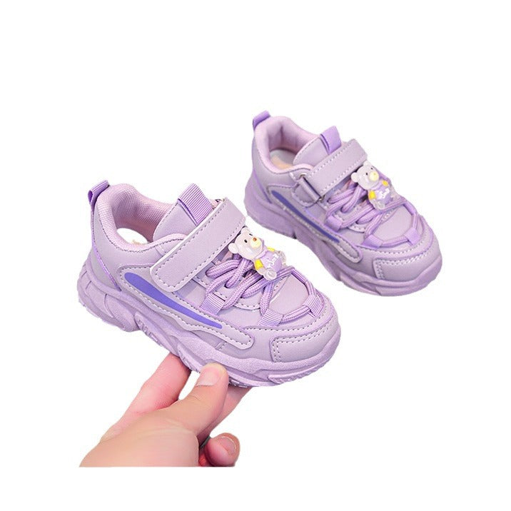 Damen Sportliche Sneaker mit niedlichen Figuren Drune