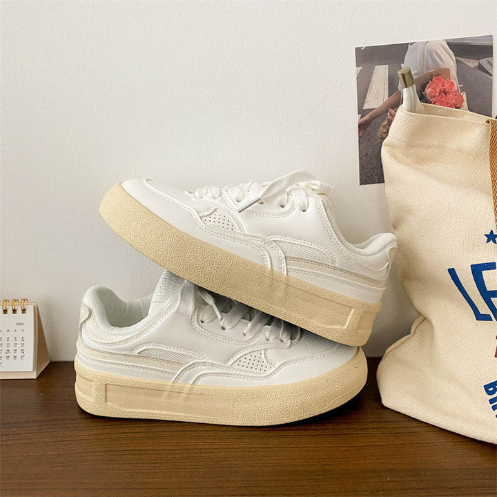 Damen Vintage Sneaker mit Höhe und Komfort Drune