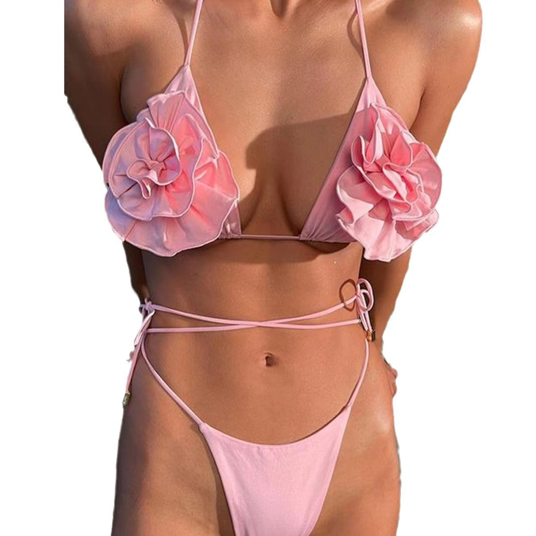 Damen bikiniset mit floralen Akzenten Drune