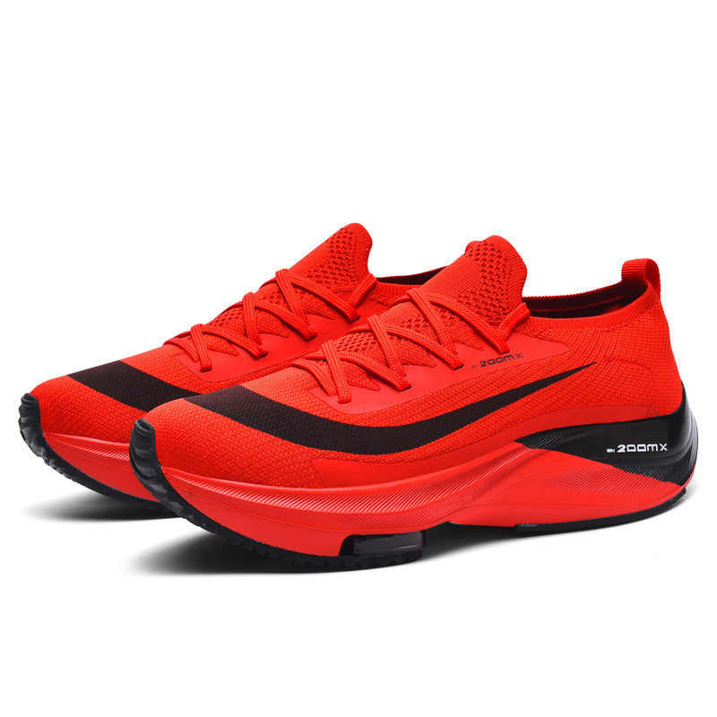 Unisex leichte Performance Laufschuhe mit reaktiver Zwischensohle und gestricktem Obermaterial Drune
