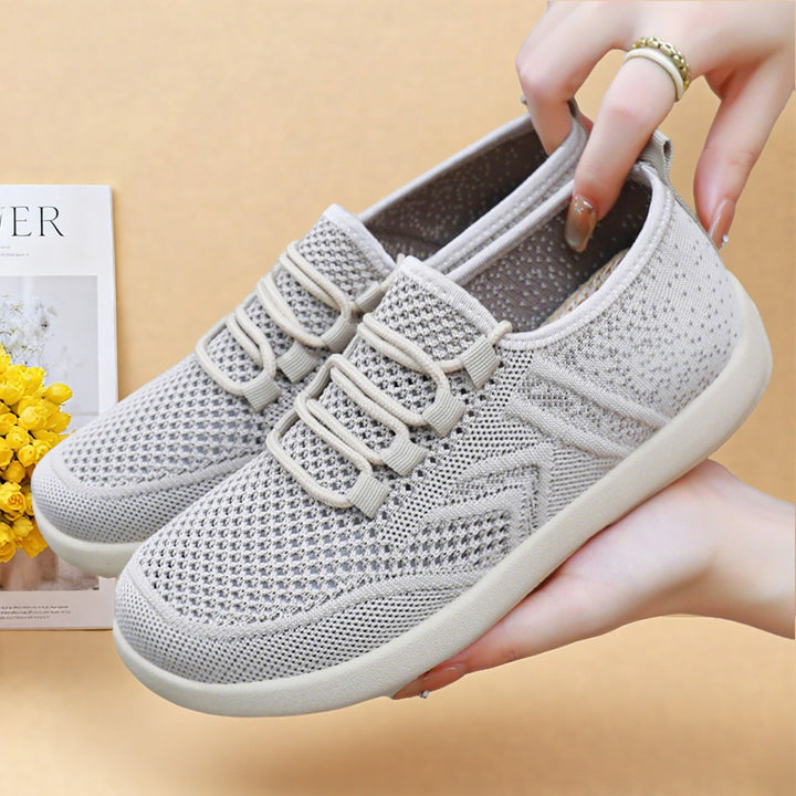 Damen Sportliche Mesh-Sneaker mit flexiblem Sohlenkonzept Drune