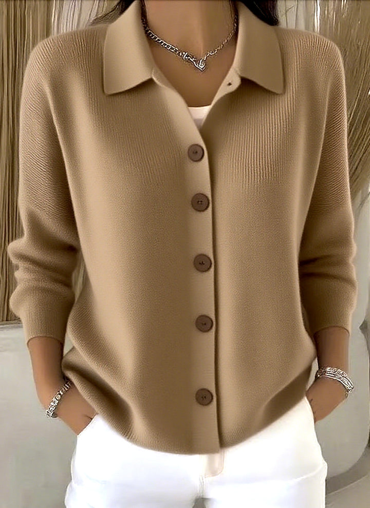 Damen Modische Strickjacke Drune