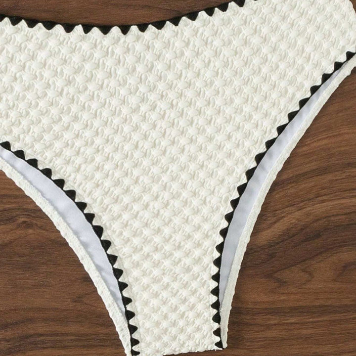 Damen Bandeau-Bikini mit strukturierter Oberfläche Drune