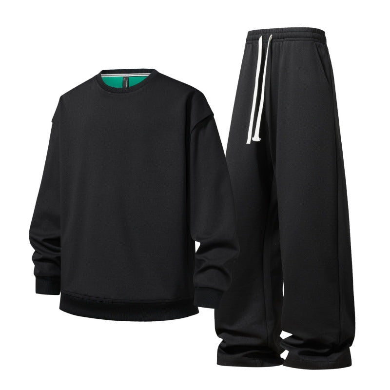 Damen Stylisches Sweatshirt und Sporthose Set Drune