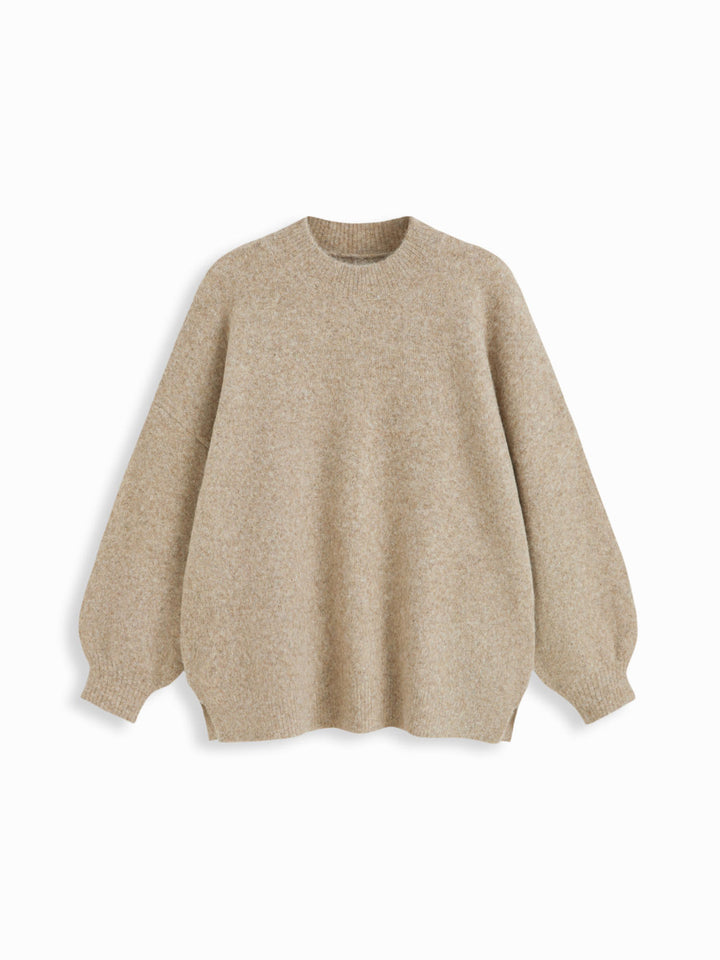 Damen Bequemer Oversized Pullover Drune