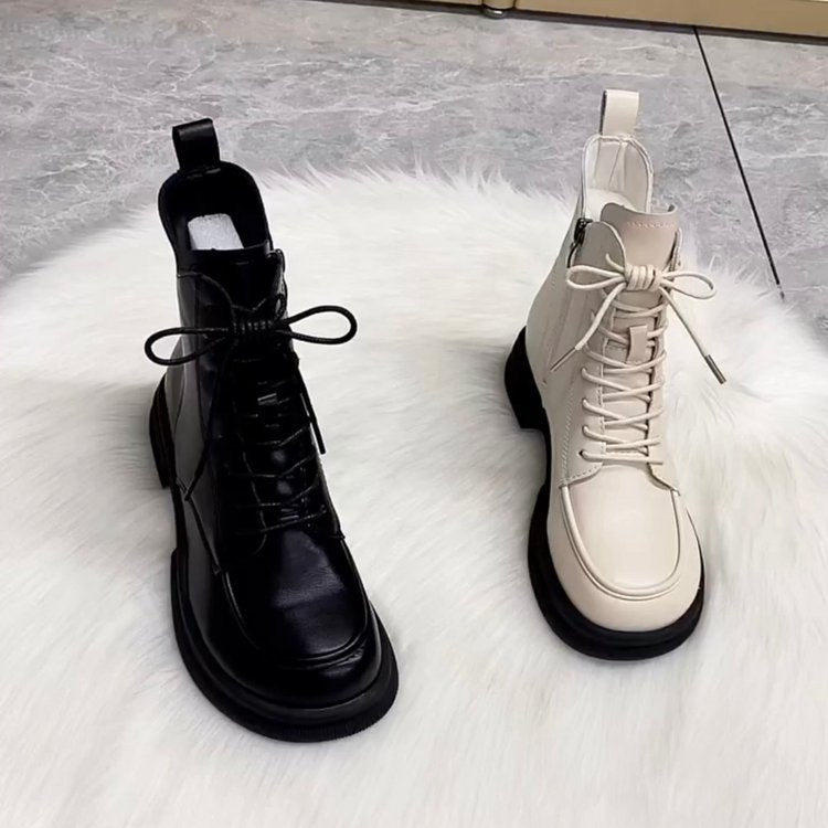 Damen Modische und bequeme High-Top Boots Drune