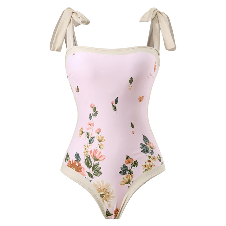 Damen Eleganter Schwimmanzug mit floralem Design Drune