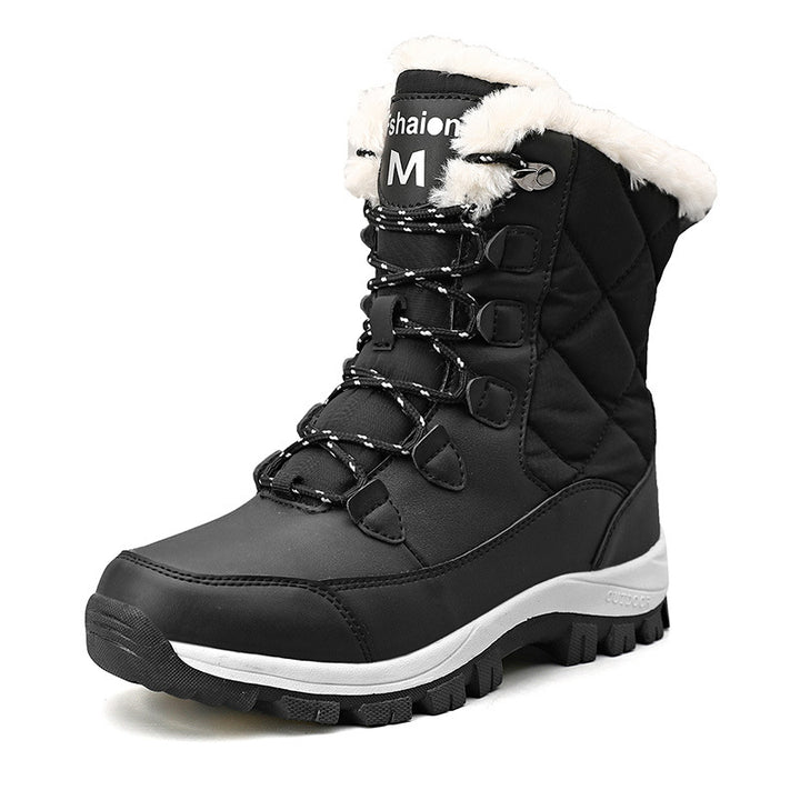 Damen Winterstiefel mit isolierendem Innenfutter und rutschfester Sohle Drune