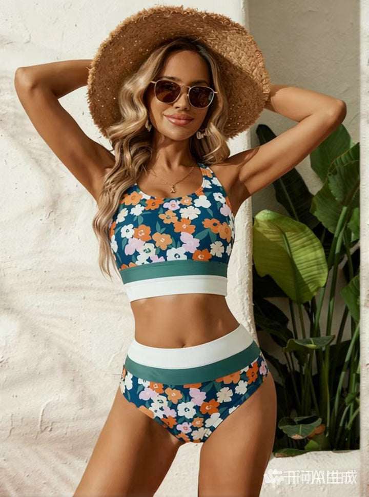 Drune | Brook Side Farbblock Bikini-Set