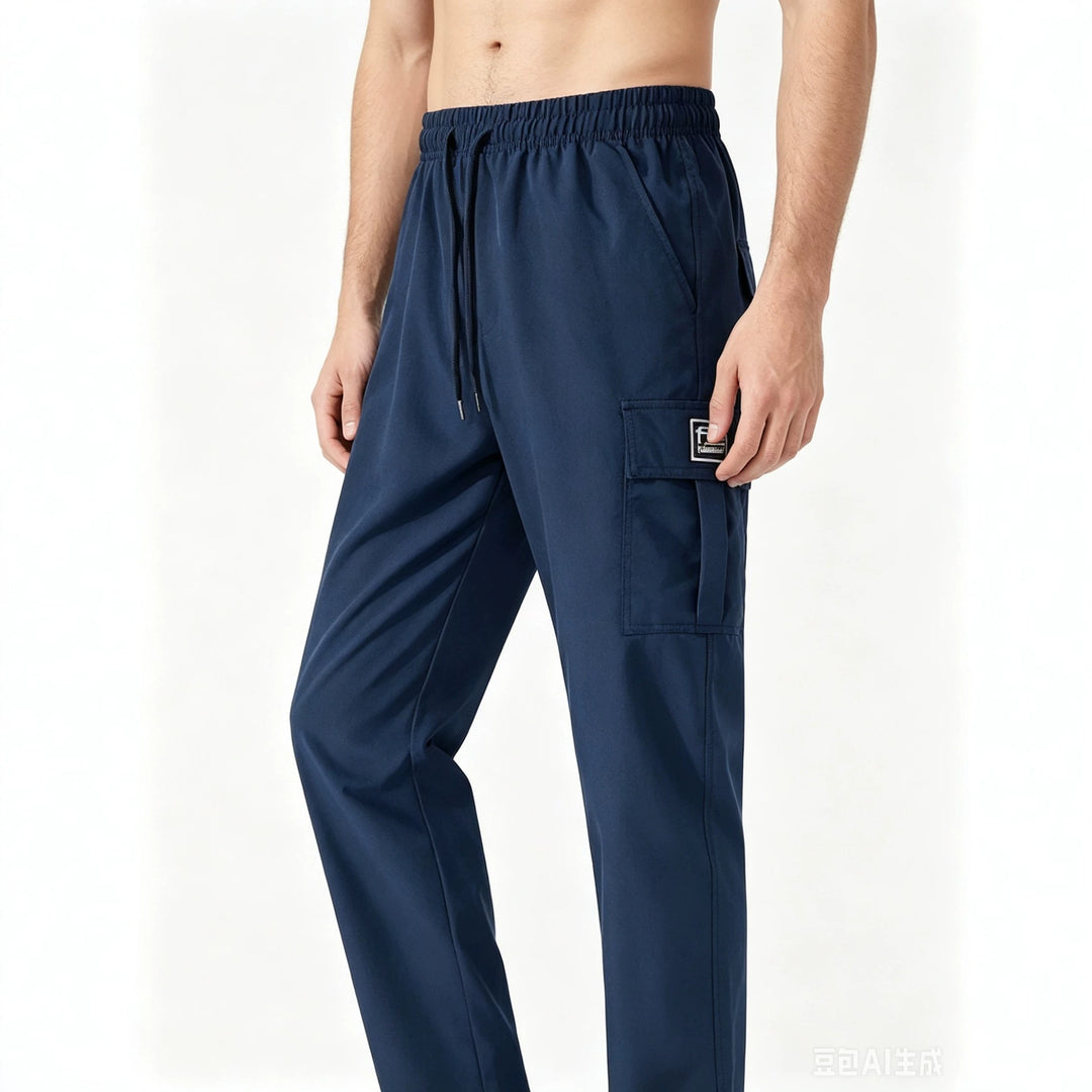 Herren Cargo-Hose mit elastischem Bund und praktischen Taschen Drune