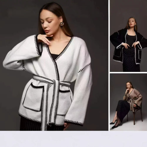 Damen Strickjacke mit modernem Traumdesign und komfortabler Taillierung Drune