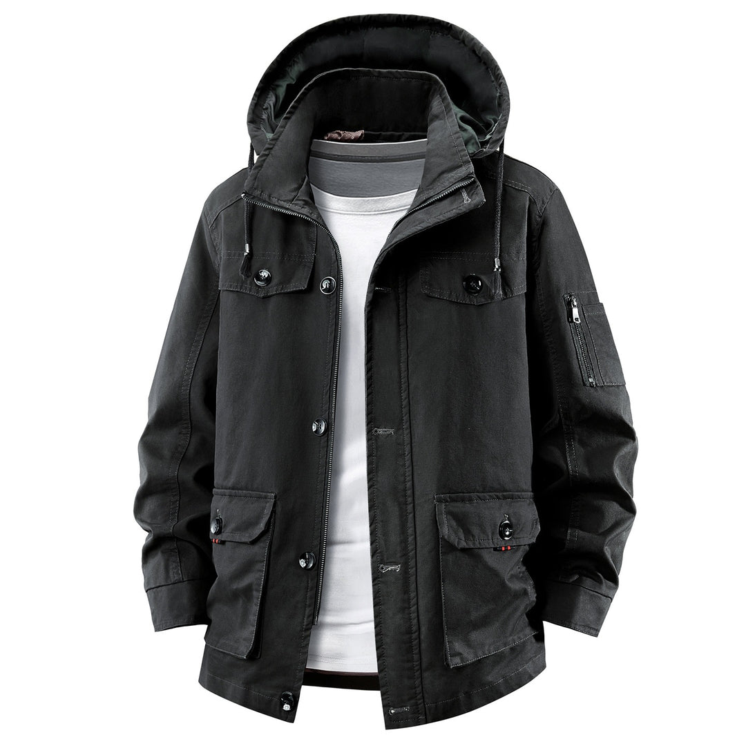 Herren Leichte Outdoor-Jacke mit praktischen Taschen Drune