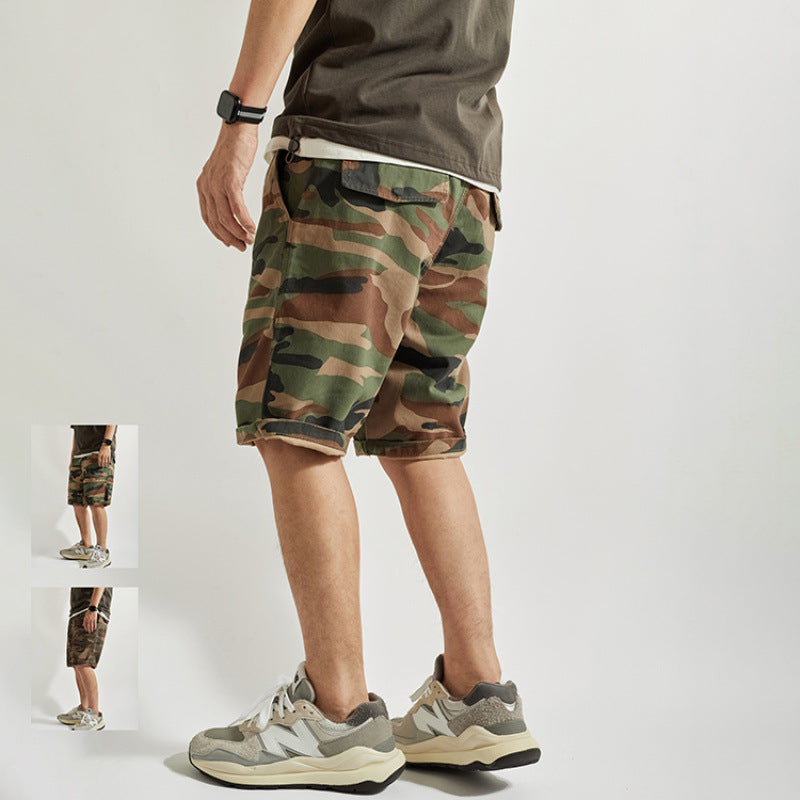 Herren Cargo-Shorts mit funktionalen Taschen und strapazierfähigem Material Drune