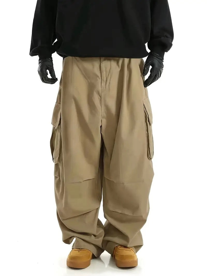 Herren Bequeme Cargohose mit großzügigen Taschen Drune
