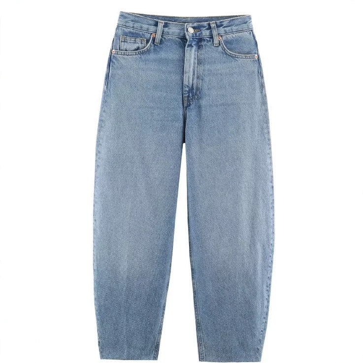 Damen Hochtaillierte Culotte-Hose mit weitem Bein und dekorativem Taillengürtel Drune