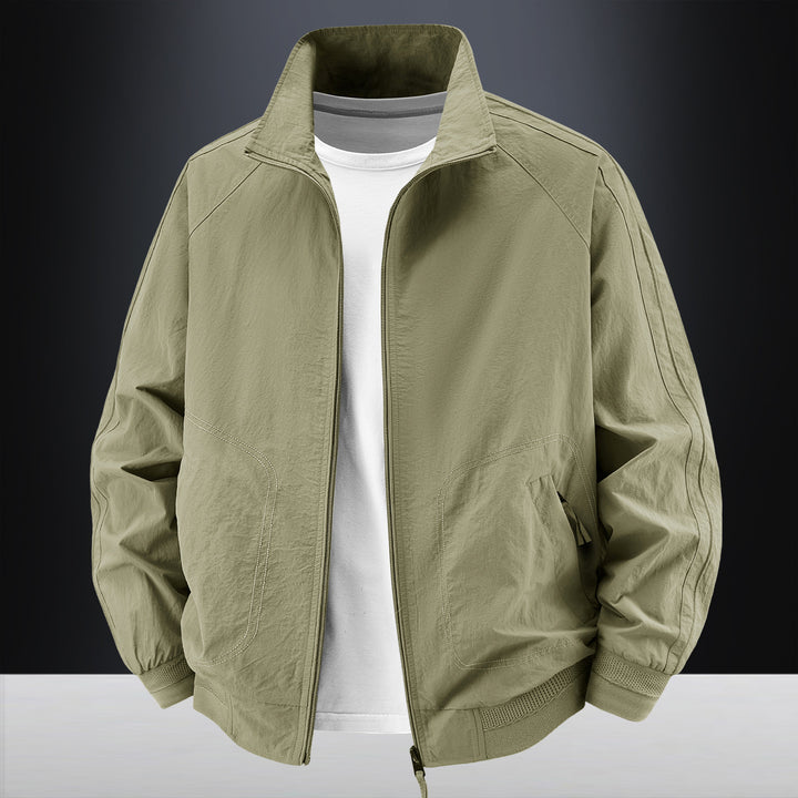 Herren Freizeitjacke mit hohem Kragen Drune