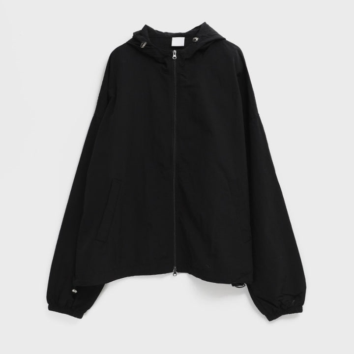Damen lässige Übergangsjacke mit hohem Kragen und verstellbarem Kordelzug Drune 1772505648