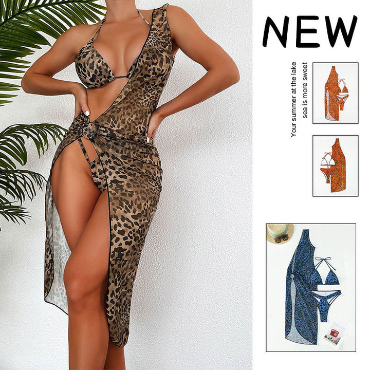 Damen Strandkleid mit raffiniertem Tiermotiv Drune