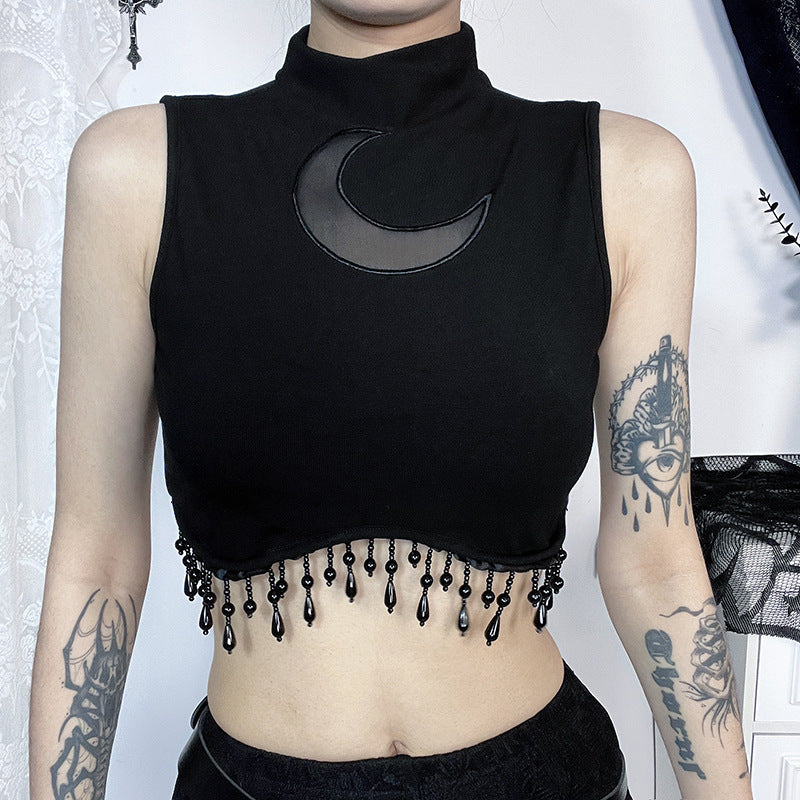 Damen figurbetonte Bluse mit Rüschendetails und Schnürung Drune