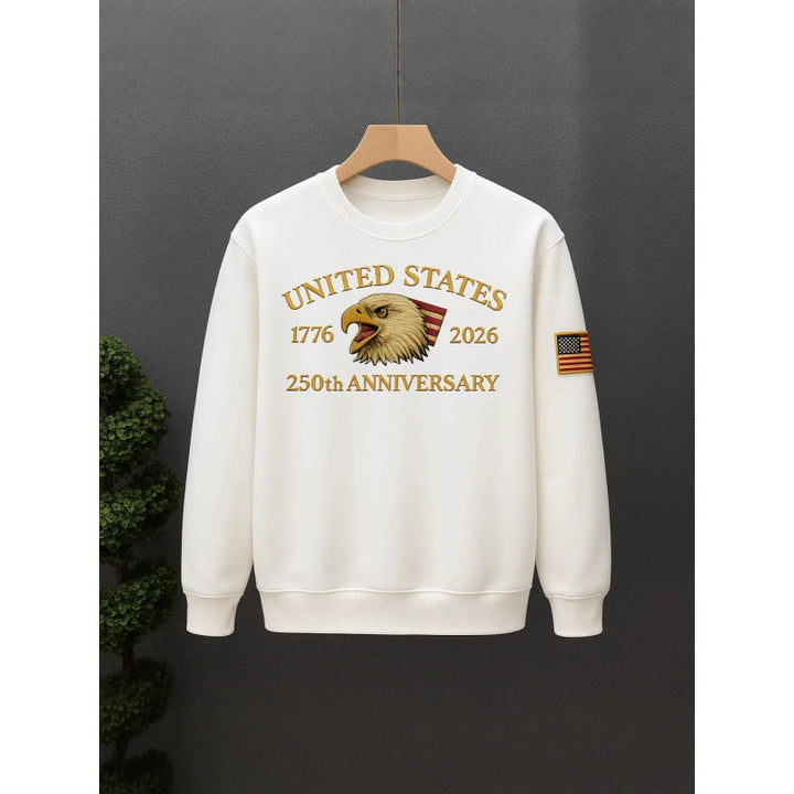 Herren Bequemer Sweatshirt mit motivierendem Aufdruck Drune