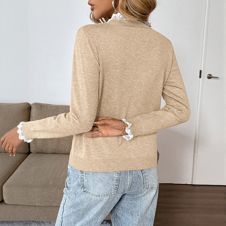 Damen modischer Pullover Drune