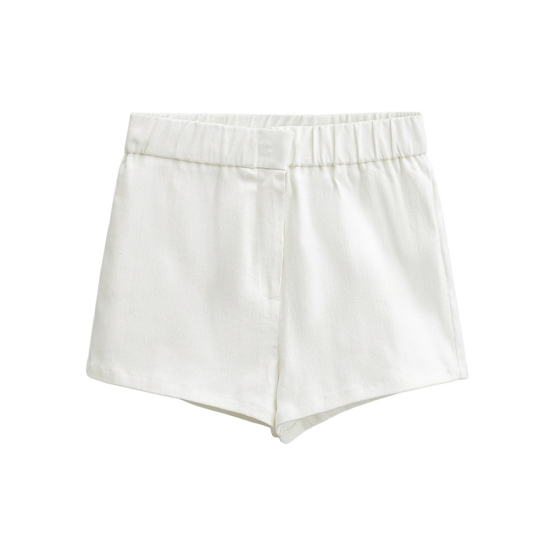 Damen bequeme Hochbund-Shorts Drune