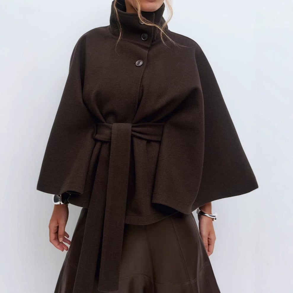 Damen modische Wolljacke Drune