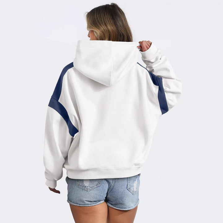 Drune | Kapuzensweatshirt mit Kontrasttasche