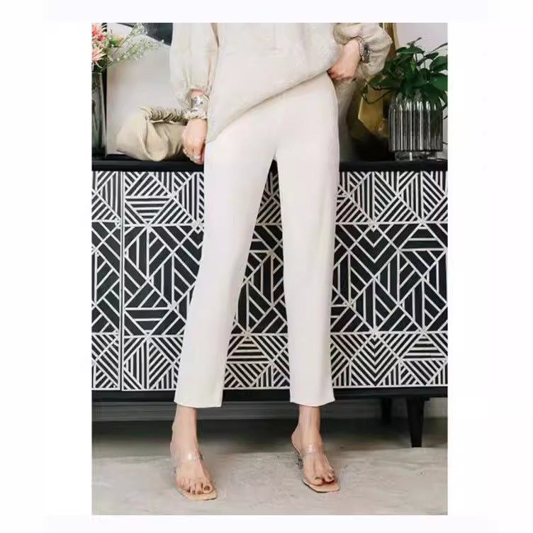 Damen Hochtaillierte Business-Hose Drune