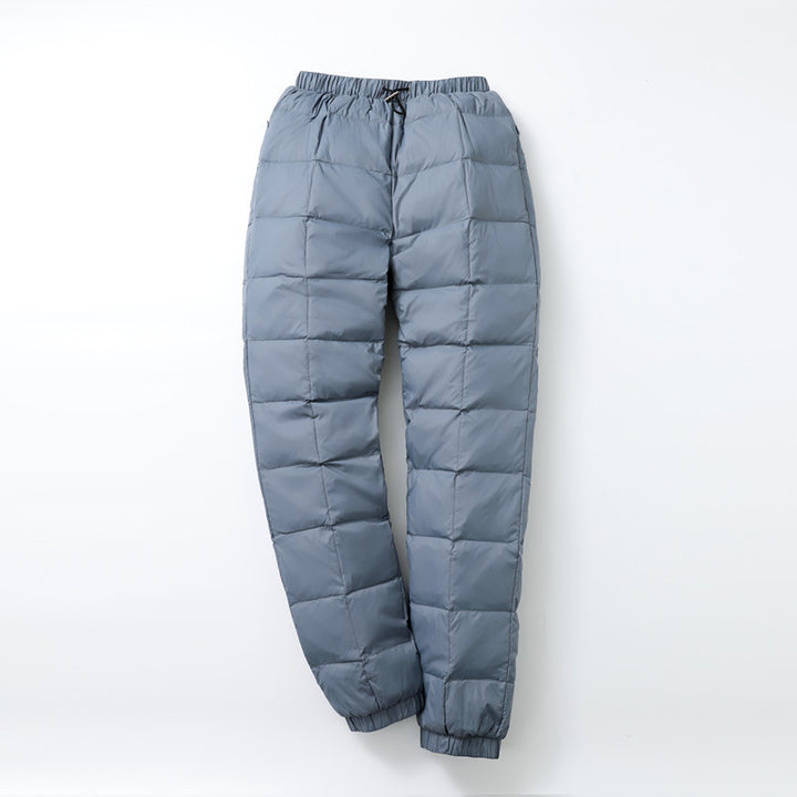 Herren Gepolsterte Thermohose mit Karosteppung und elastischem Saum Drune