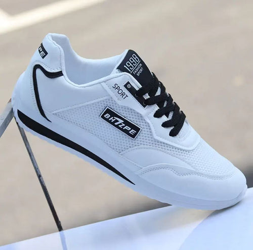Damen Sportliche Freizeit-Sneakers mit atmungsaktiver Mesh-Oberfläche und rutschfester Sohle Drune