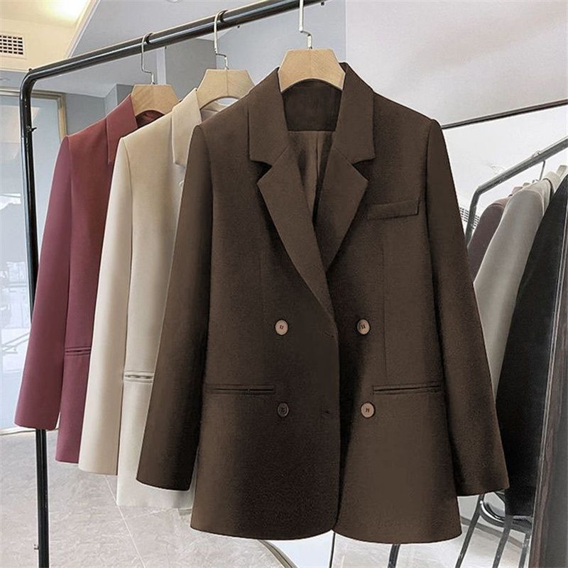 Damen Eleganter Oversized Blazer Drune