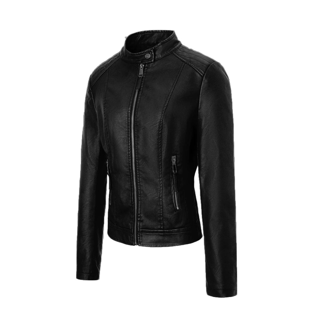 Damen Moderne Lackjacke Drune