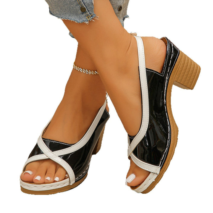 Damen Slingback-Pumps mit zeitgemäßem, farbenfrohem Design Drune