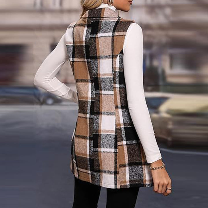 Damen modischer Langblazer Drune