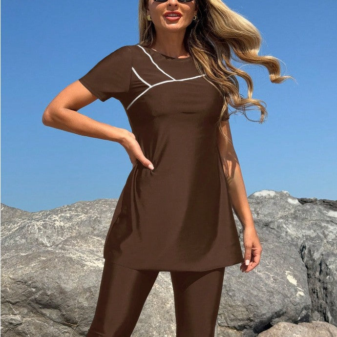 Damen Sport-Kleid mit grafischem Design Drune