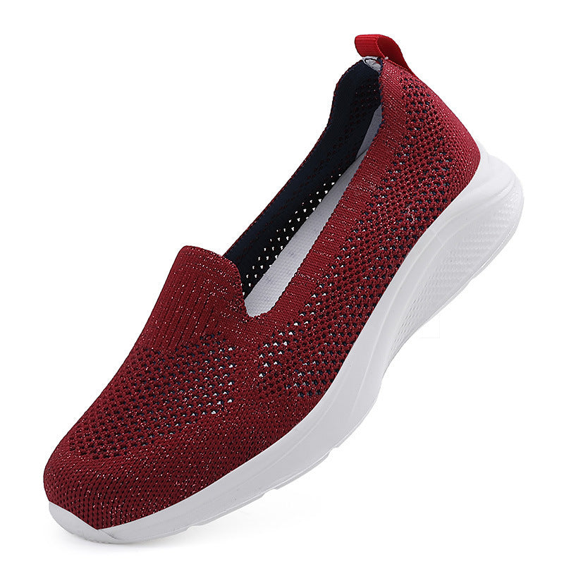 Damen nan nahtloser Sockensneaker mit Memory-Fußbett und flexibler Leichtlaufsohle Drune
