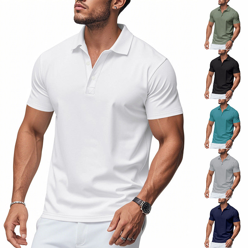Herren Polohemd mit modernem Schnelltrocknungsstoff und eleganter Passform Drune
