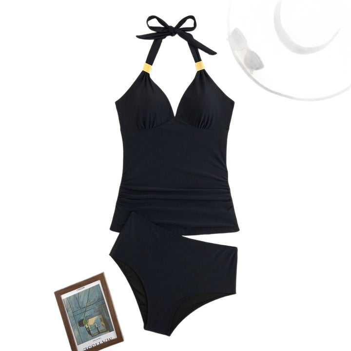 Damen Tankini mit verstellbaren Trägern und figurformendem Schnitt Drune