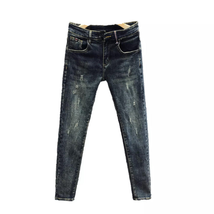 Herren Skinny Jeans mit distressed Details und modernem Schnitt Drune