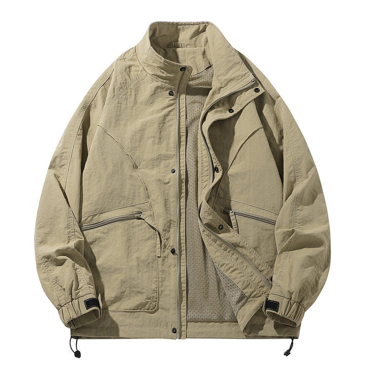 Herren Leichte Übergangsjacke mit vielseitigen Taschen Drune