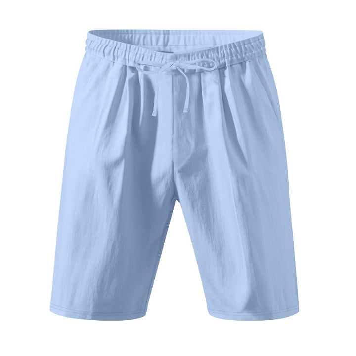 Herren lässige Jersey-Shorts mit elastischem Bund und praktischen Taschen Drune
