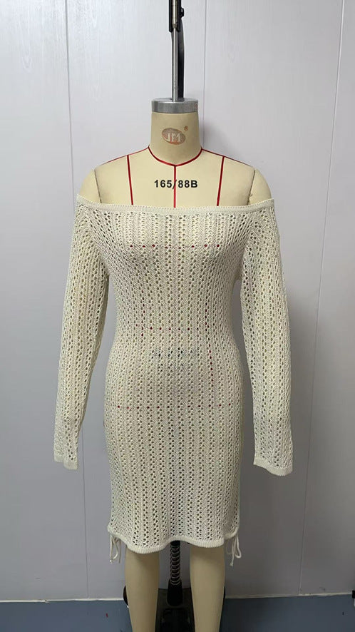 Damen Zweiteiler Strickensemble mit raffiniertem Schnitt Drune
