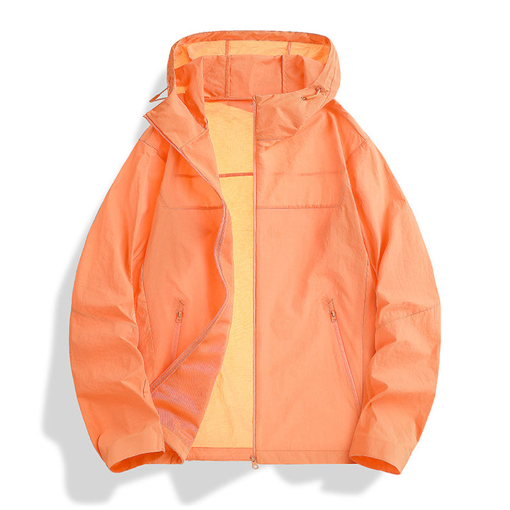 Damen Leichte und Atmungsaktive Outdoor-Jacke Drune