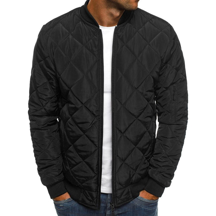 Herren Steppjacke mit praktischen Taschen und elastischen Bündchen Drune